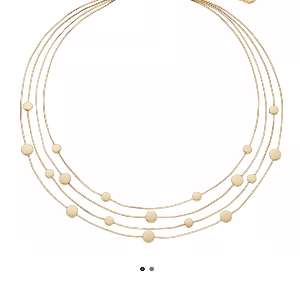 Napier Gold Multi-Strand Necklace